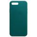 Силіконовий чохол Candy для Apple iPhone 7 plus / 8 plus (5.5"), Зеленый / Forest green