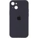Чехол Silicone Case Full Camera Protective (AA) для Apple iPhone 13 (6.1") Серый / Dark Gray