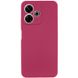 Чохол Silicone Cover Lakshmi Full Camera (AAA) для Xiaomi Redmi 13 4G / Poco M6 4G, Бордовый / Plum