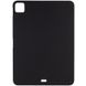 Чохол Silicone Case Full without Logo (A) для Apple iPad Pro 12.9" (2020), Чорний / Black