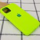 Чохол Silicone Case Full Protective (AA) для Apple iPhone 13 Pro Max (6.7 "), Салатовый / Neon Green