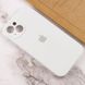 Чехол Silicone Case Full Camera Protective (AA) для Apple iPhone 15 (6.1") Белый / White
