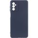 Чехол Silicone Cover Lakshmi Full Camera (AAA) для Samsung Galaxy A34 5G Темно-синий / Midnight blue