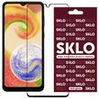 Защитное стекло SKLO 3D (full glue) для Samsung Galaxy A04 / A04s / A04e Черный