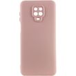 Чехол Silicone Cover Lakshmi Full Camera (A) для Xiaomi Redmi Note 9s / Note 9 Pro / Note 9 Pro Max Розовый / Pink Sand