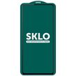 Захисне скло SKLO 5D (тех.пак) для Samsung Galaxy S20 FE, Черный / Белая подложка