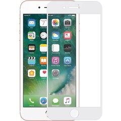 Защитное стекло 3D 9H (full glue) (тех.пак) для Apple iPhone 7 / 8 / SE (2020) (4.7"), Белый