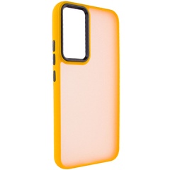 Чехол TPU+PC Lyon Frosted для Samsung Galaxy A52 4G / A52 5G / A52s Orange