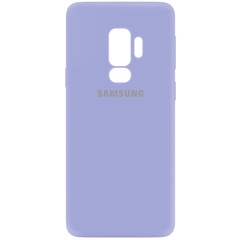 Чехол Silicone Cover My Color Full Camera (A) для Samsung Galaxy S9+ Сиреневый / Dasheen