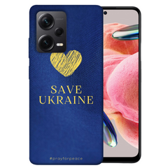 TPU чехол Украина для Xiaomi Redmi Note 12 Pro 5G, Save Ukraine