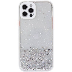 TPU чехол Spangle star с защитой камеры для Apple iPhone 12 Pro Max (6.7") Белый