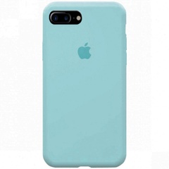 Чехол Silicone Case Full Protective (AA) для Apple iPhone 7 plus / 8 plus (5.5") Бирюзовый / Turquoise