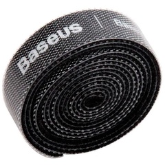 Лента липучка Baseus Colourful Circle Velcro strap (1m) (ACMGT-E) Черный