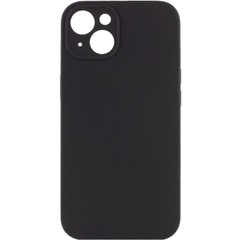 Чохол Silicone Case Full Camera Protective (AA) NO LOGO для Apple iPhone 15 Plus (6.7"), Чорний / Black