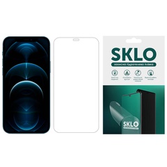 Захисна гідрогелева плівка SKLO (екран) для Apple iPhone X (5.8"), Прозорий