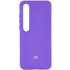 Чохол Silicone Cover Full Protective (A) для Xiaomi Mi 10 / Mi 10 Pro, Фиолетовый / Violet