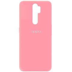 Чехол Silicone Cover My Color Full Protective (A) для Oppo A5 (2020) / Oppo A9 (2020) Розовый / Pink