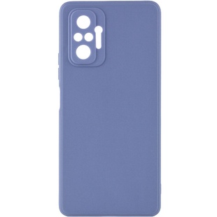 Силіконовий чохол Candy Full Camera для Xiaomi Redmi Note 10 Pro / 10 Pro Max, Голубой / Mist blue