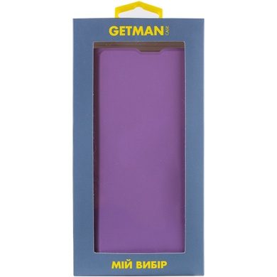 Шкіряний чохол книжка GETMAN Elegant (PU) для Oppo A17k, Бузковий