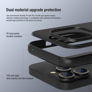 Чехол Nillkin Matte Magnetic Pro для Apple iPhone 15 Pro Max (6.7") Черный / Black