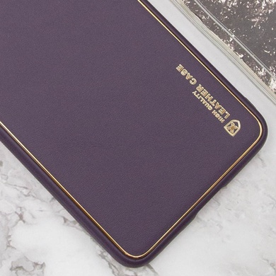 Шкіряний чохол Xshield для Samsung Galaxy A25 5G, Фиолетовый / Dark purple