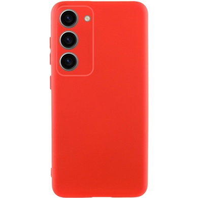 Чехол Silicone Cover Lakshmi Full Camera (AA) для Samsung Galaxy S24 FE Красный / Red