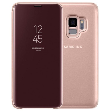 Чохол-книжка Clear View Standing Cover для Samsung Galaxy S9, Rose Gold
