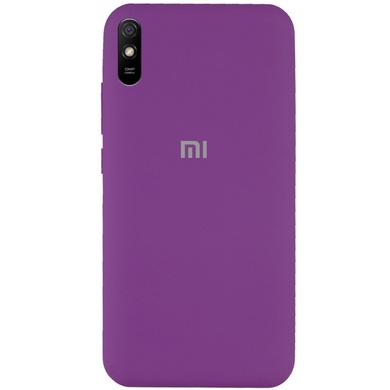 Чохол Silicone Cover Full Protective (AA) для Xiaomi Redmi 9A, Фиолетовый / Grape