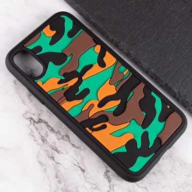 Чехол TPU+PC Army Collection для Apple iPhone XS Max (6.5") Коричневый