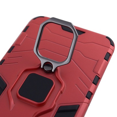 Ударопрочный чехол Transformer Ring for Magnet для Xiaomi Redmi Note 5 Pro/Note 5 (DC) Красный / Dante Red