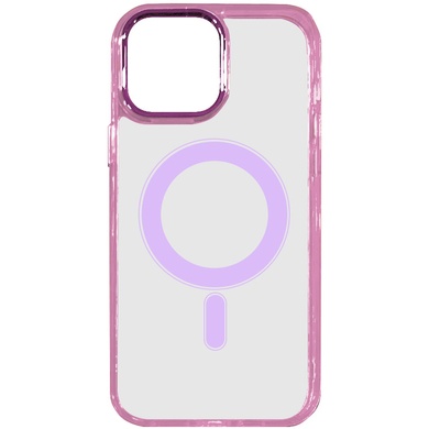 Чохол TPU Iris with MagSafe для Apple iPhone 13 (6.1"), Розовый