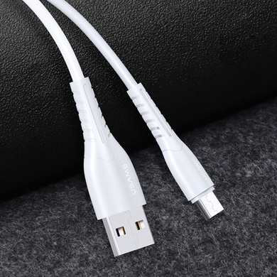 Дата кабель Usams US-SJ365 U35 USB to MicroUSB (1m) White