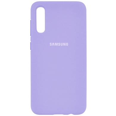 Чехол Silicone Cover Full Protective (AA) для Samsung Galaxy A50 (A505F) / A50s / A30s Сиреневый / Dasheen