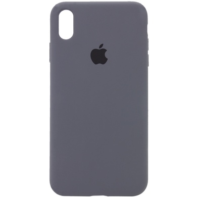 Чохол Silicone Case Full Protective (AA) для Apple iPhone XR (6.1 "), Сірий / Dark Grey