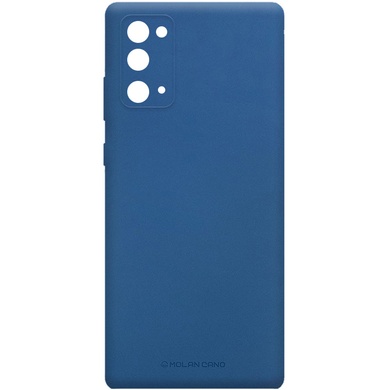 TPU чехол Molan Cano Smooth для Samsung Galaxy Note 20 Синий