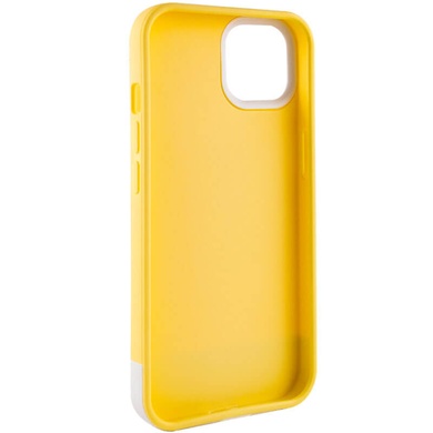 Чехол TPU+PC Bichromatic для Apple iPhone 11 Pro Max (6.5") Creamy-yellow / White