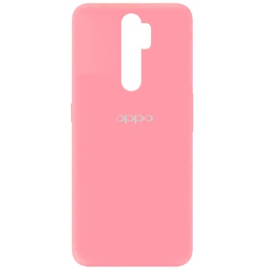 Чохол Silicone Cover My Color Full Protective (A) для Oppo A5 (2020) / Oppo A9 (2020), Рожевий / Pink