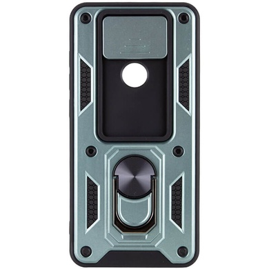 Ударопрочный чехол Camshield Serge Ring for Magnet для OnePlus 9R, Зеленый