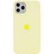 Чехол Silicone Case Full Protective (AA) для Apple iPhone 11 Pro Max (6.5") Желтый / Mellow Yellow