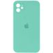 Чохол Silicone Case Square Full Camera Protective (AA) для Apple iPhone 11 (6.1 "), Бирюзовый / Turquoise