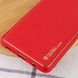 Кожаный чехол Xshield для Xiaomi Redmi Note 11 (Global) / Note 11S Красный / Red