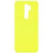 Чехол Silicone Cover Full without Logo (A) для Oppo A5 (2020) / Oppo A9 (2020) Желтый / Flash