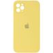 Чохол Silicone Case Square Full Camera Protective (AA) для Apple iPhone 11 Pro Max (6.5 "), Желтый / Canary Yellow