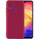 Чохол Silicone Cover My Color Full Camera (A) для Xiaomi Redmi Note 7 / Note 7 Pro / Note 7s, Бордовый / Marsala