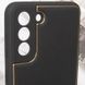 Шкіряний чохол Xshield для Samsung Galaxy S21 FE, Чорний / Black