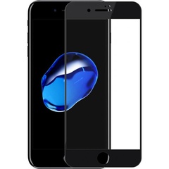 Защитное стекло 3D 9H (full glue) (тех.пак) для Apple iPhone 7 / 8 / SE (2020) (4.7"), Черный