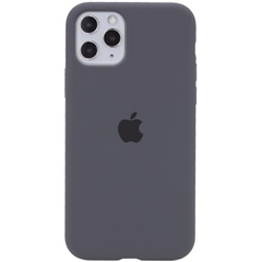 Чохол Silicone Case Full Protective (AA) для Apple iPhone 11 Pro Max (6.5"), Сірий / Dark Grey