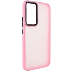 Чохол TPU+PC Lyon Frosted для Samsung Galaxy A52 4G / A52 5G / A52s, pink