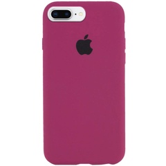 Чехол Silicone Case Full Protective (AA) для Apple iPhone 7 plus / 8 plus (5.5") Бордовый / Maroon