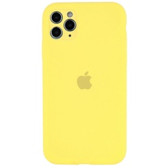 Чохол Silicone Case Full Camera Protective (AA) для Apple iPhone 11 Pro (5.8"), Желтый / Canary Yellow